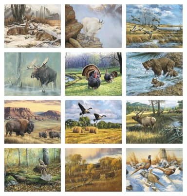 Wildlife Art Calendar