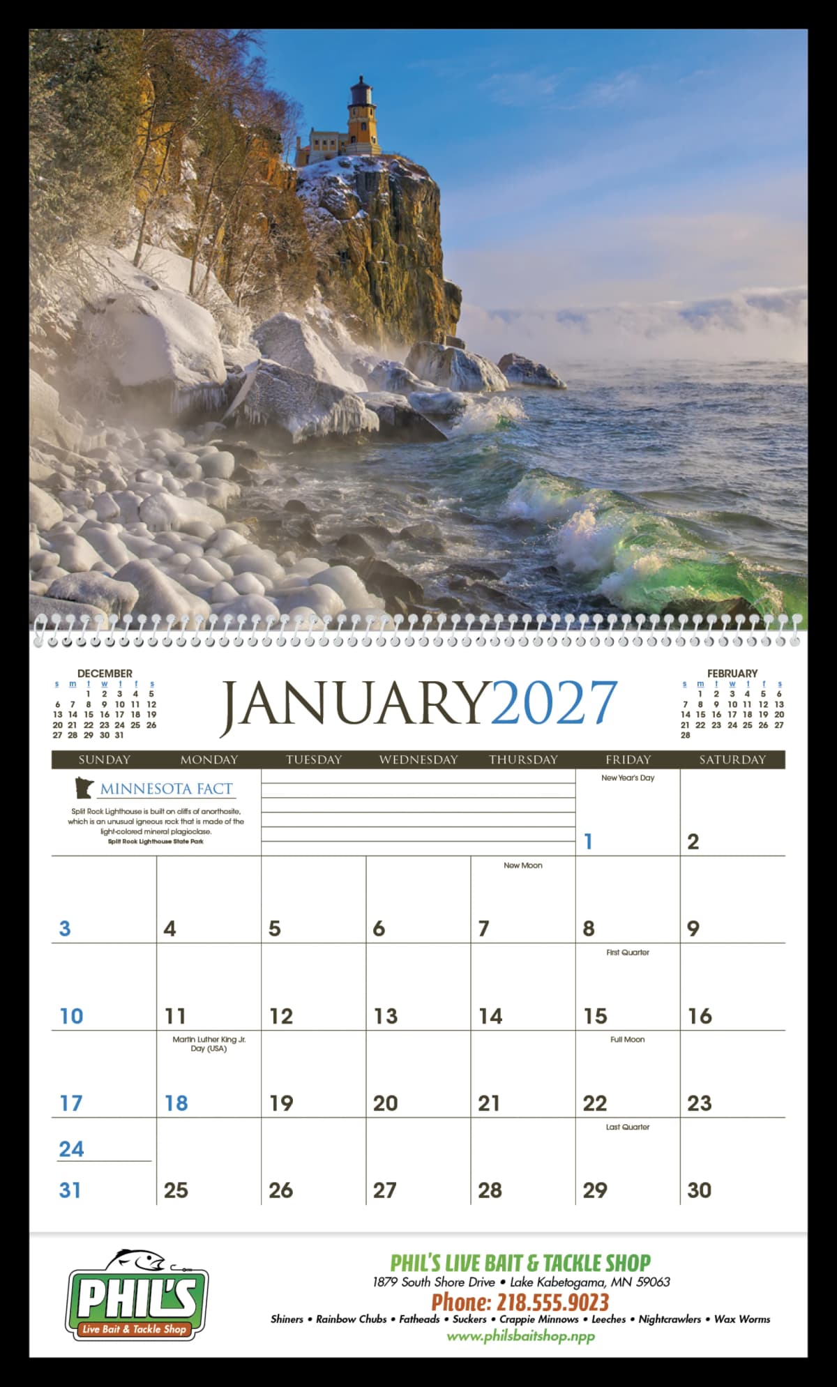 Minnesota Calendar