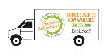 20 Mil Medium Stock Truck Magnet