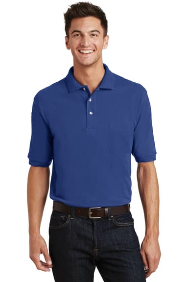 Port Authority ® Pique Knit Polo with Pocket