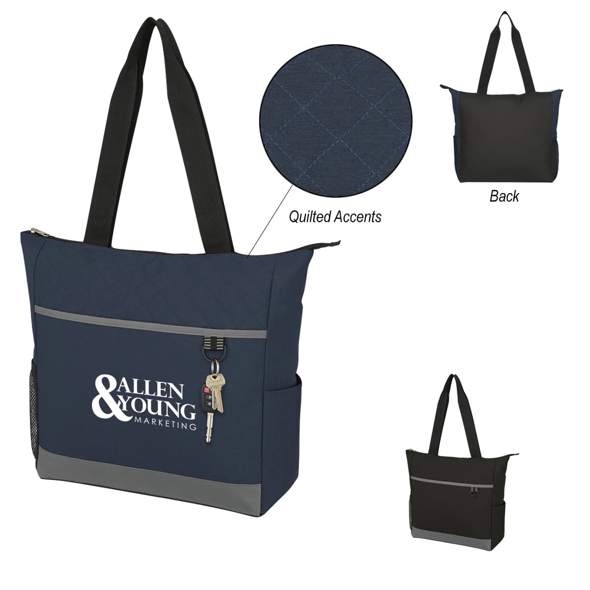 Carter Quilted Tote Bag