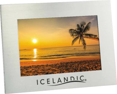 Aluminum Photo Frame (5"x7" Photo)