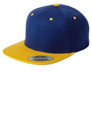 Sport-Tek® Flat Bill Snapback Cap