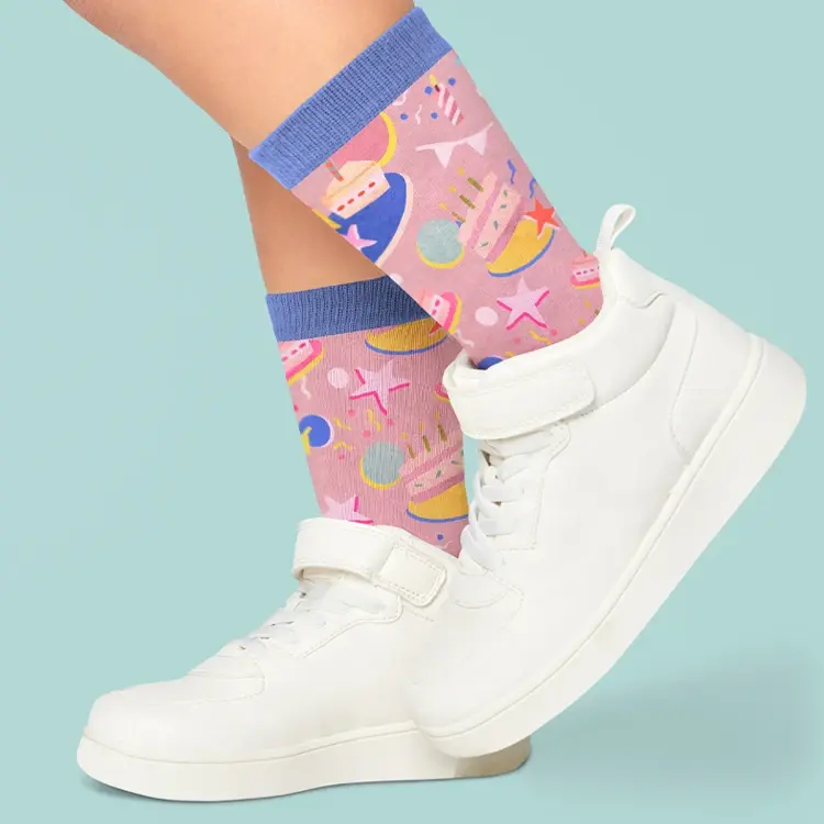 Athletic Crew Length Socks