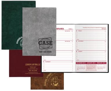 Weekly Planner w/ Executive Vinyl Cover