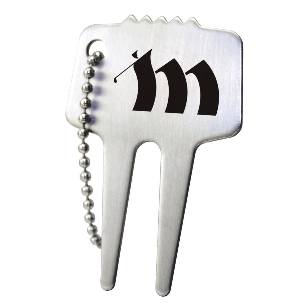 Steel Divot Tool With Chain