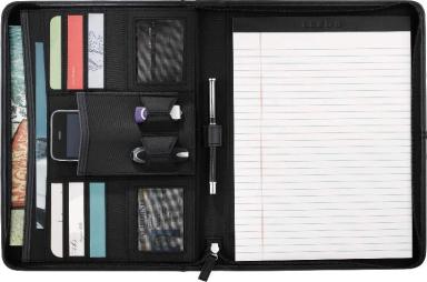 Pedova Zippered Padfolio