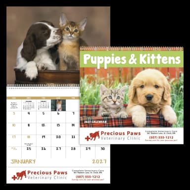 Puppies & Kittens - Spiral