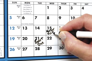 Span-A-Year (Laminated with Marker)