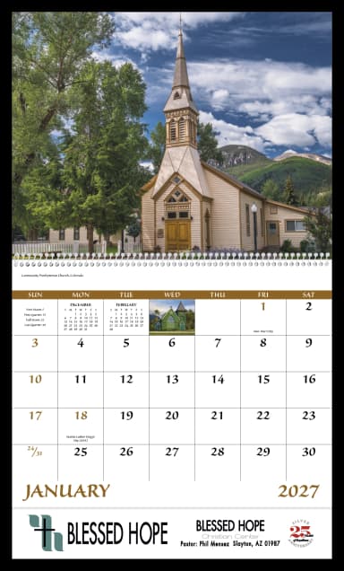 Scenic Churches - Spiral 2025