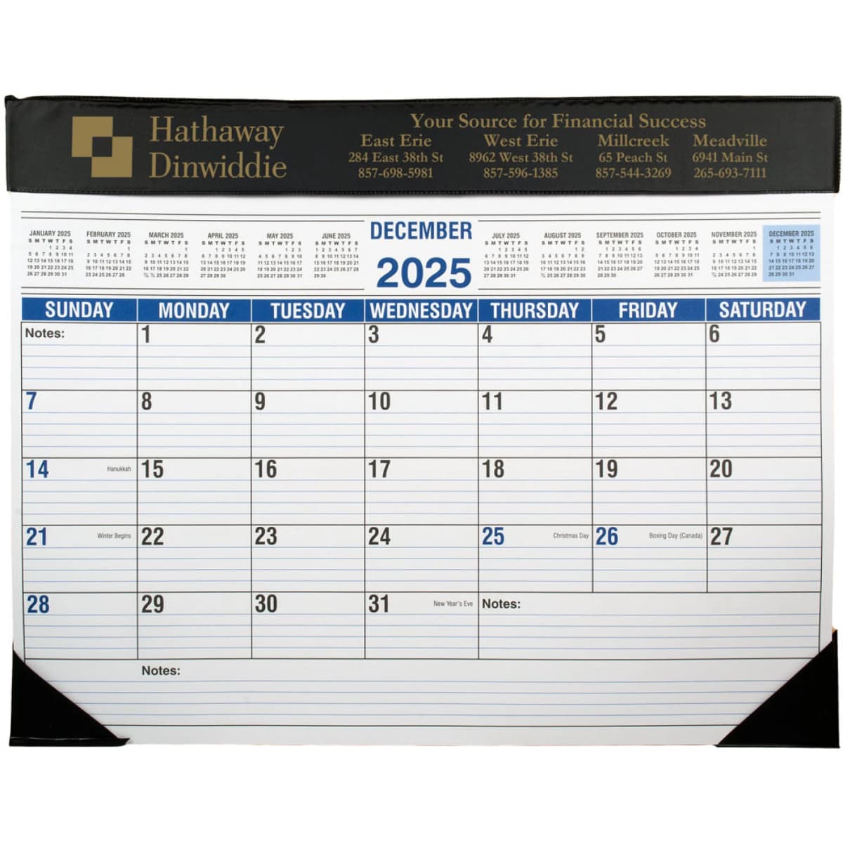 Full Size Desk Planner