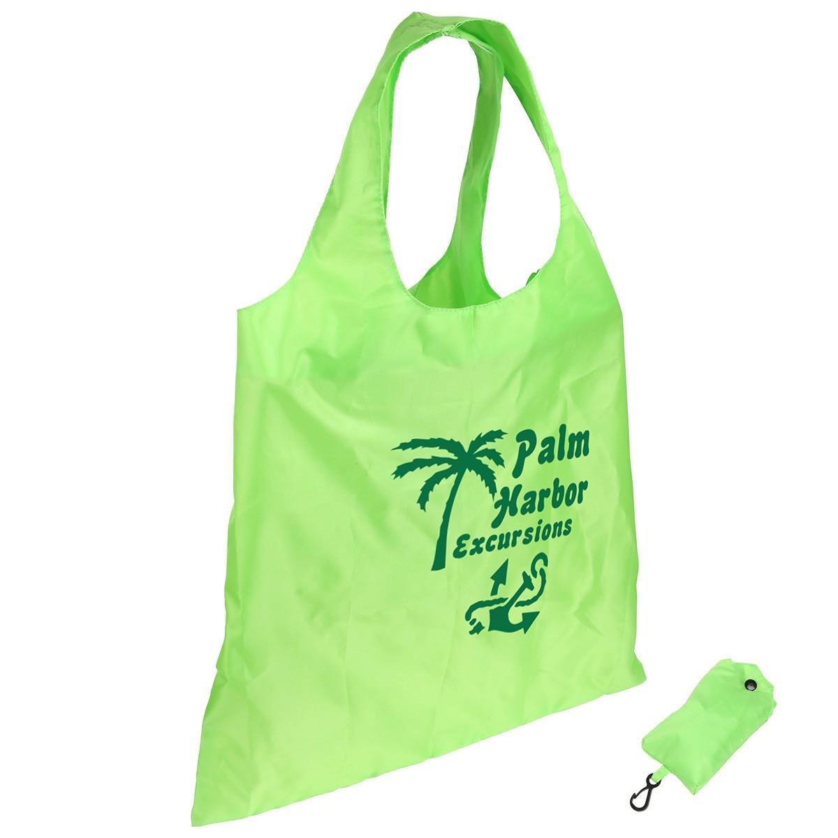 Spring Sling Folding Reusable Tote Bag