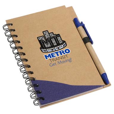 Recycle Write Notebook & Pen