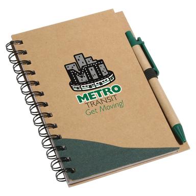 Recycle Write Notebook & Pen