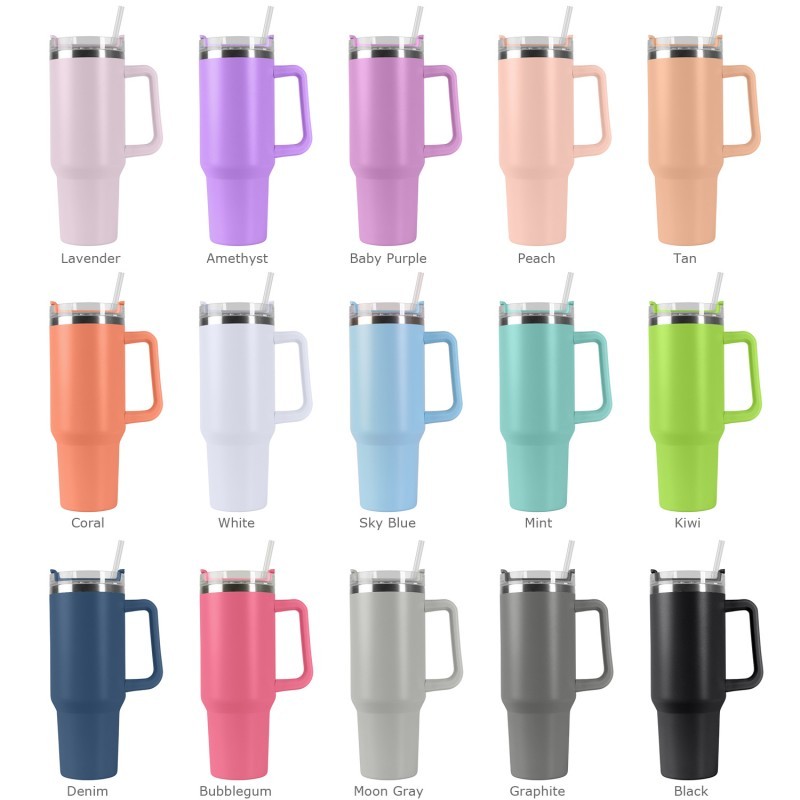 Expedition 40 Oz Tumbler w/ Handle & Straw