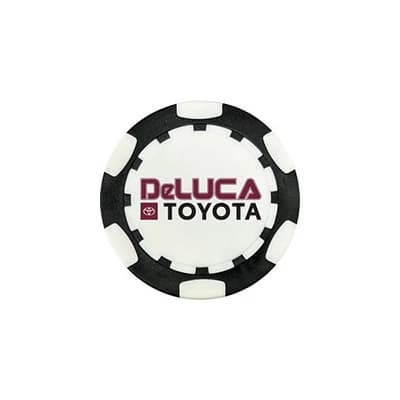 6 Stripe Poker Chip