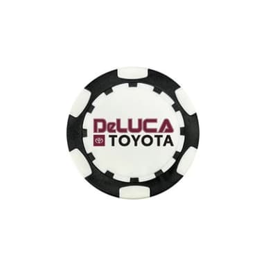 6 Stripe Poker Chip