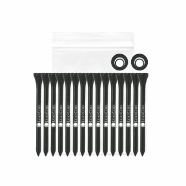 Tee packs with 15 tees and 2 Ballmarkers