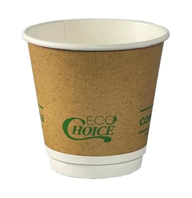 8 Oz. Kraft Brown Eco-Choice Insulated Cup