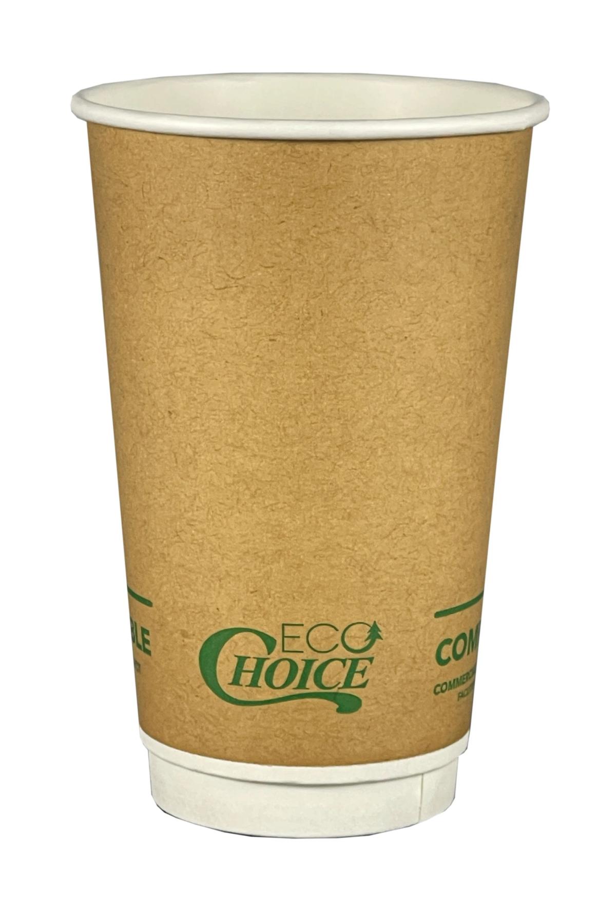 16 Oz. Kraft Brown Eco-Choice Insulated Cup