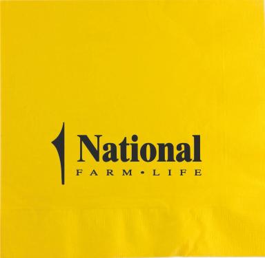 School Bus Yellow 3 Ply Dinner Napkins