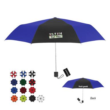 Fresh Goods 42" Arc Budget Telescopic Umbrella