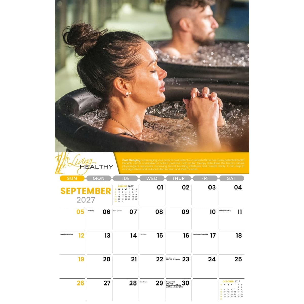 Galleria Wall Calendar 2027 Living Healthy