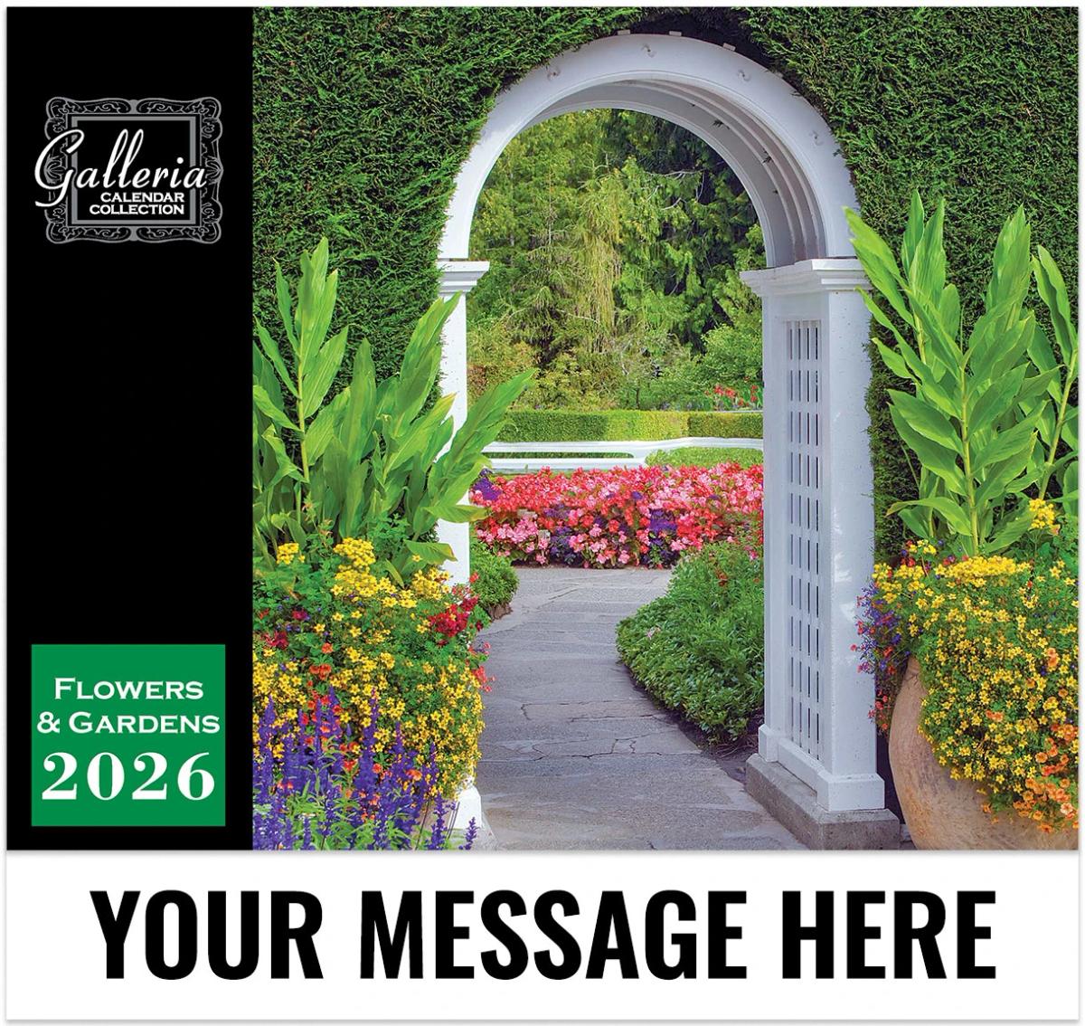 Galleria Wall Calendar 2026 Flowers & Garden