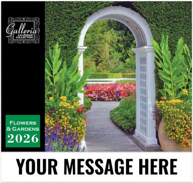 Galleria Wall Calendar 2026 Flowers & Garden