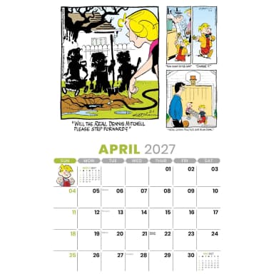 Galleria Wall Calendar 2027 Dennis The Menace
