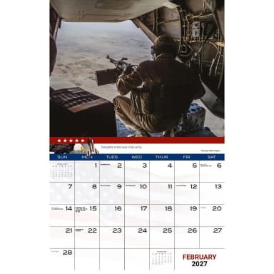 Galleria Wall Calendar 2027 Home Of The Brave