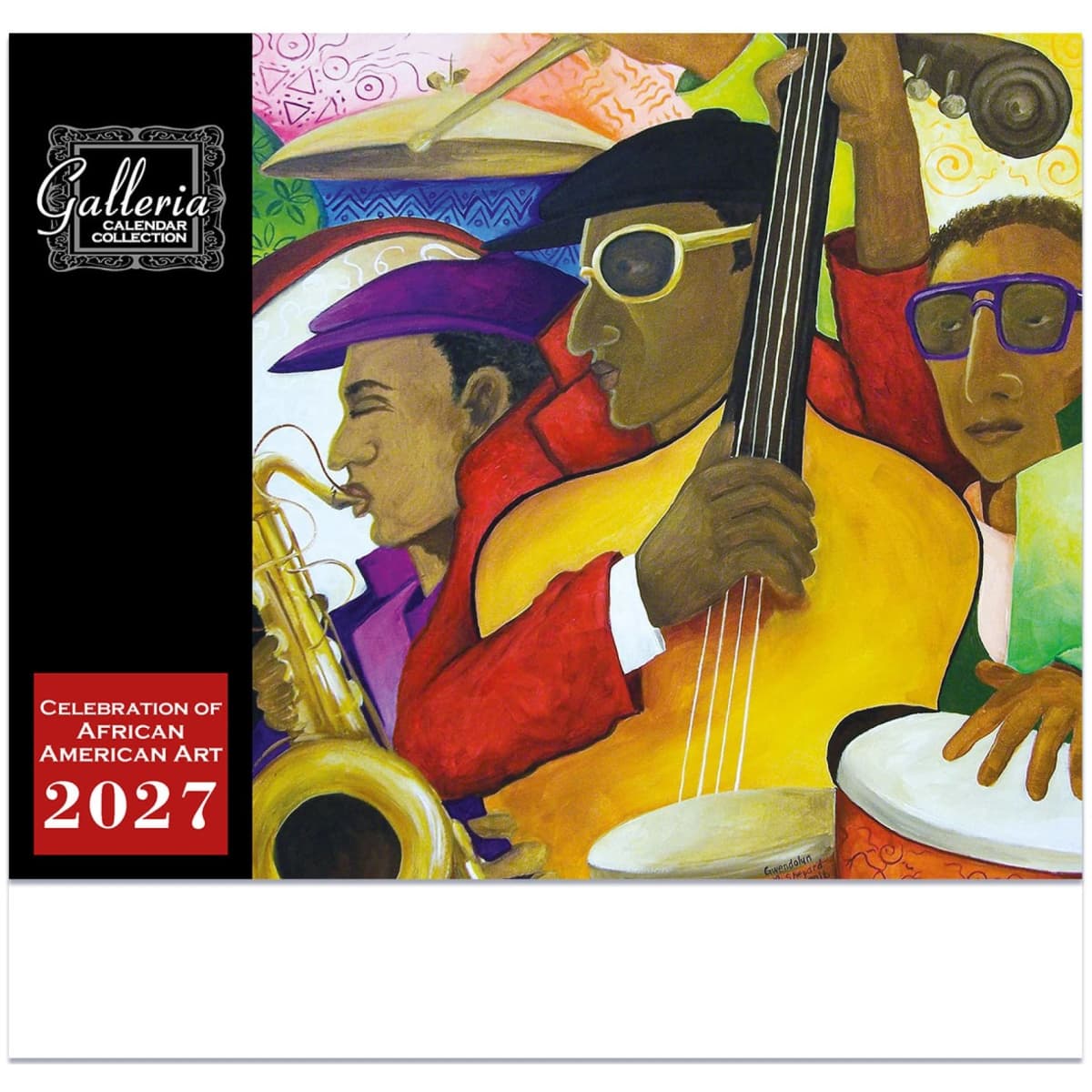 Galleria Wall Calendar 2027 Celebration of African American Art