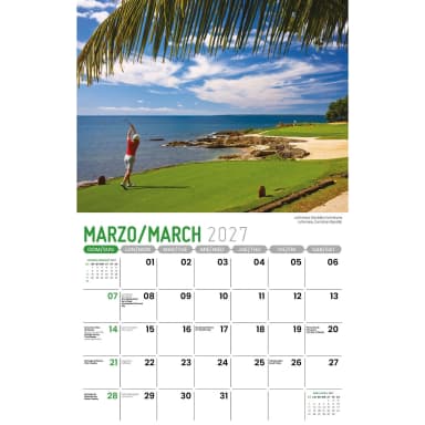 Galleria Wall Calendar 2027 Beauty of Latin America SP/ENG