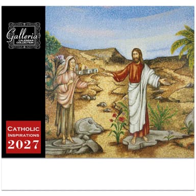 Galleria Wall Calendar 2027 Catholic Inspiration (English)