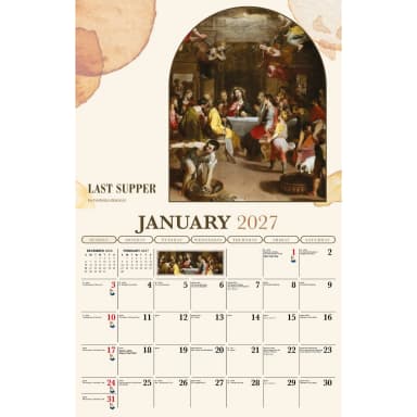 Galleria Wall Calendar 2027 Catholic Inspiration (English)