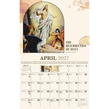 Galleria Wall Calendar 2027 Catholic Inspiration (English)