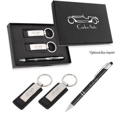 Sprint Stylus Pen & Leatherette Key Tag Gift Set