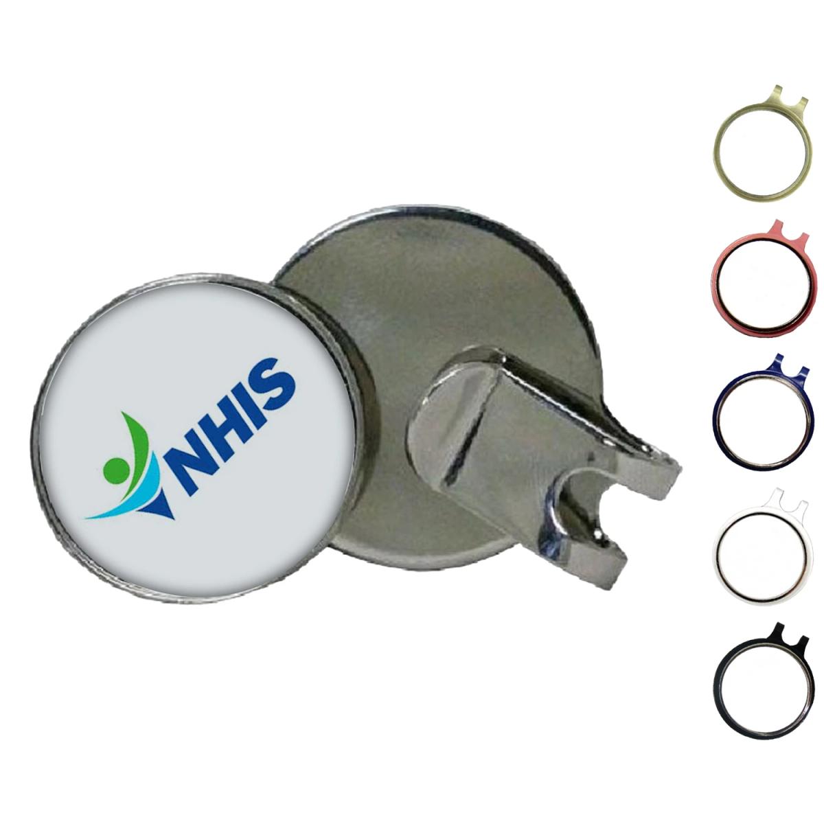 Golf Ball Marker Magnetic Hat Clip