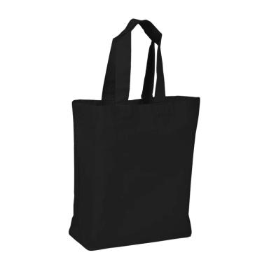 Lightweight Cotton Shopping Bag - 8" x 10" x 4"