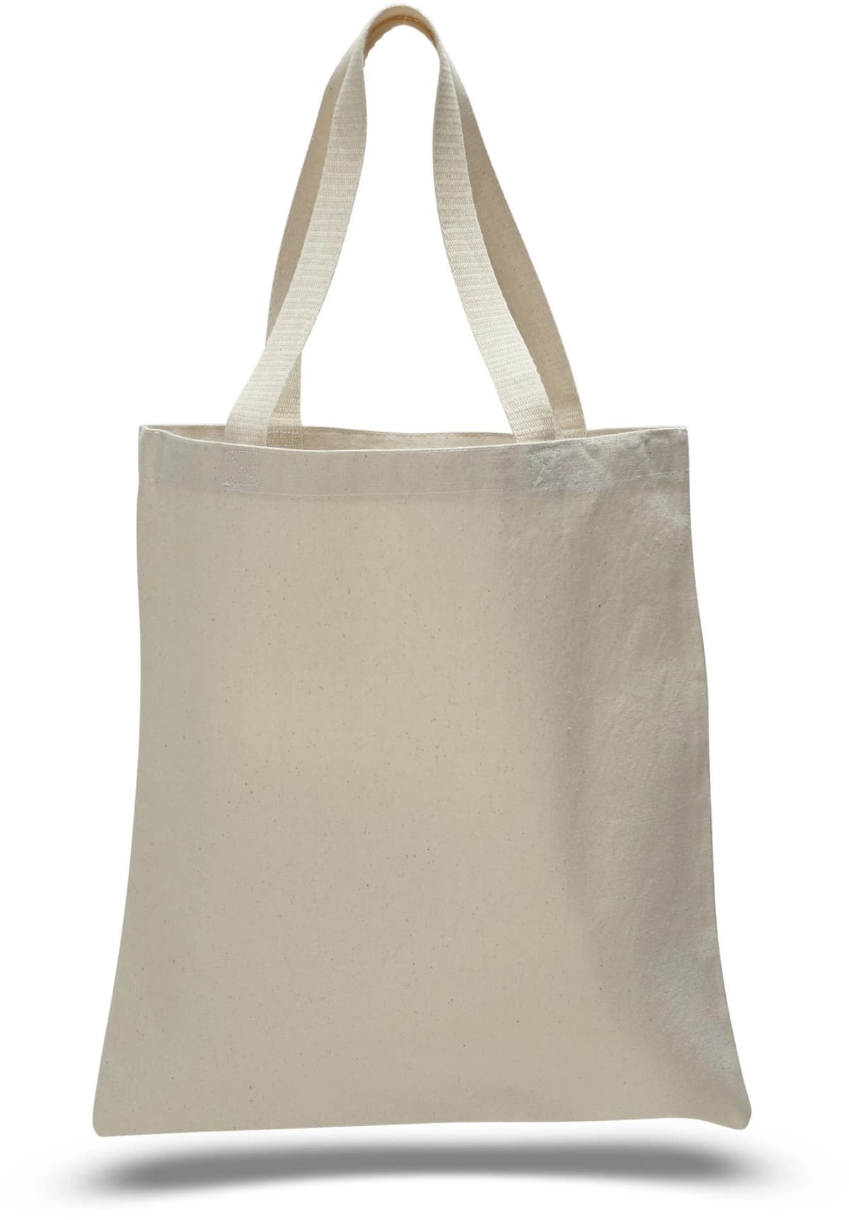 12 Oz. Canvas Zippered Tote Bag (15" x 16")