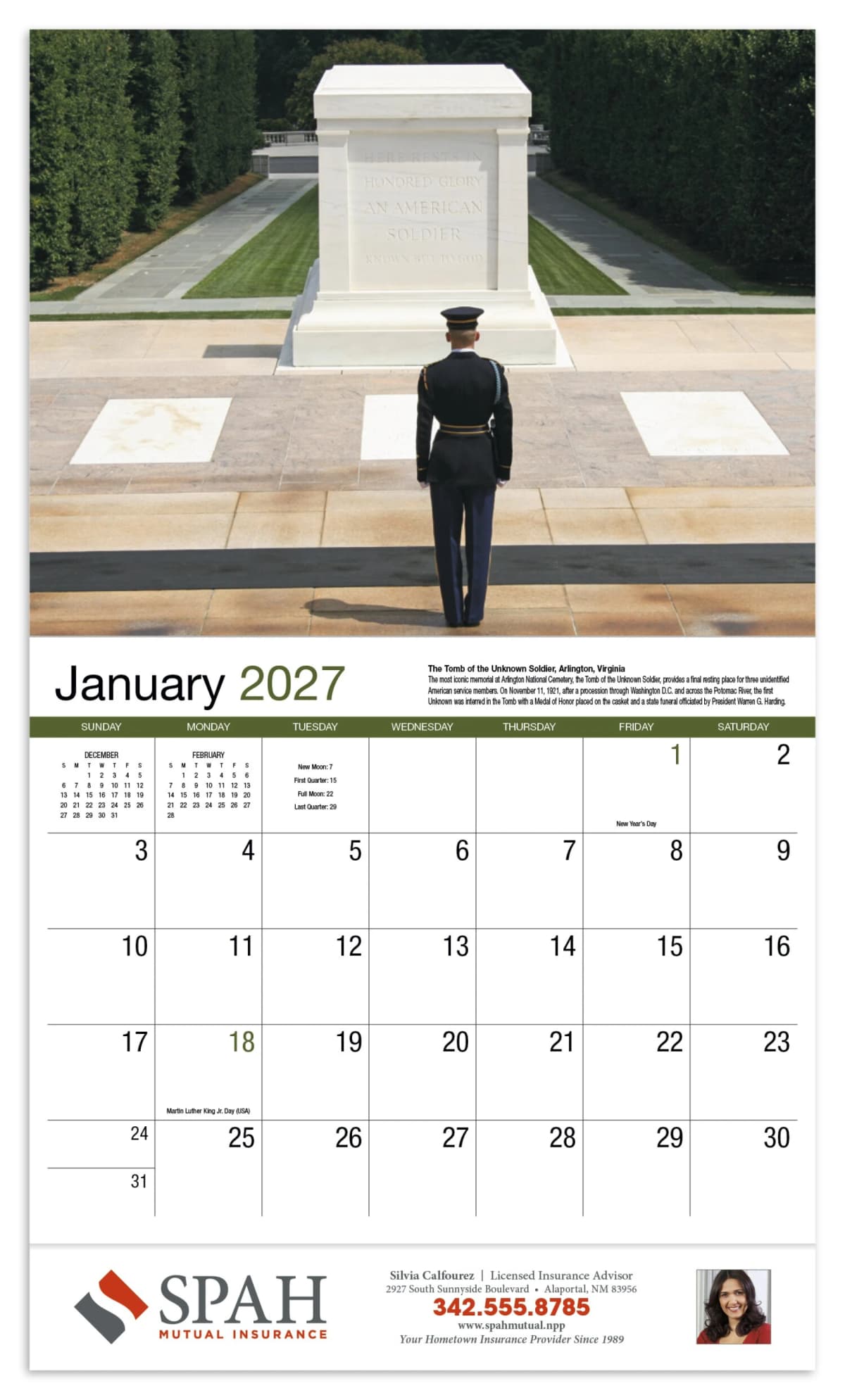 Saturday Evening Post Appointment Calendar