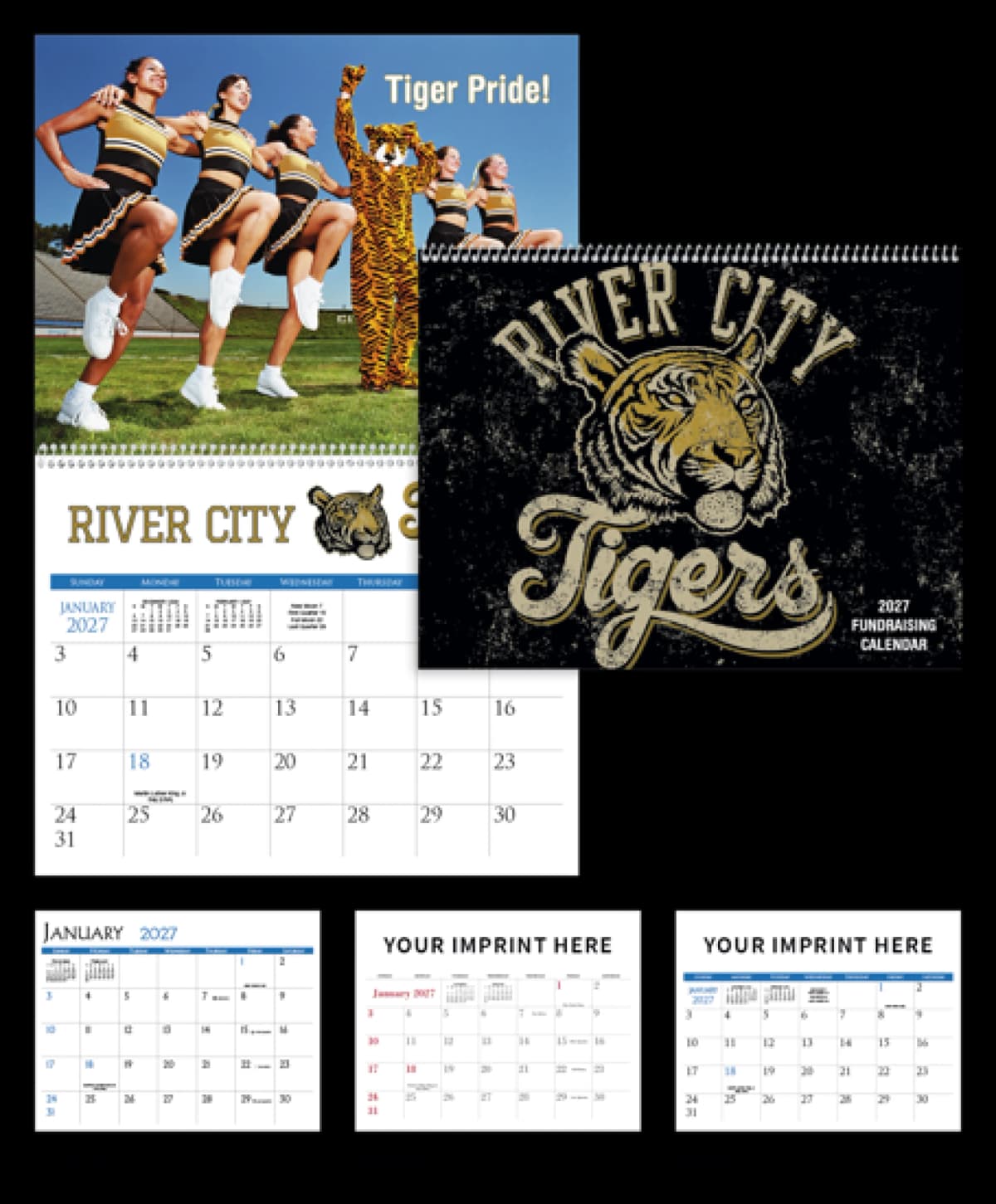 Small Quantity Custom 12-Month Calendar