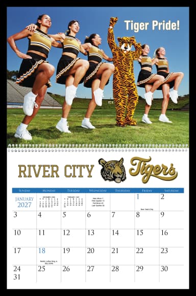 Small Quantity Custom 12-Month Calendar