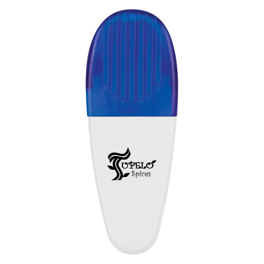 White with Royal Blue Trim