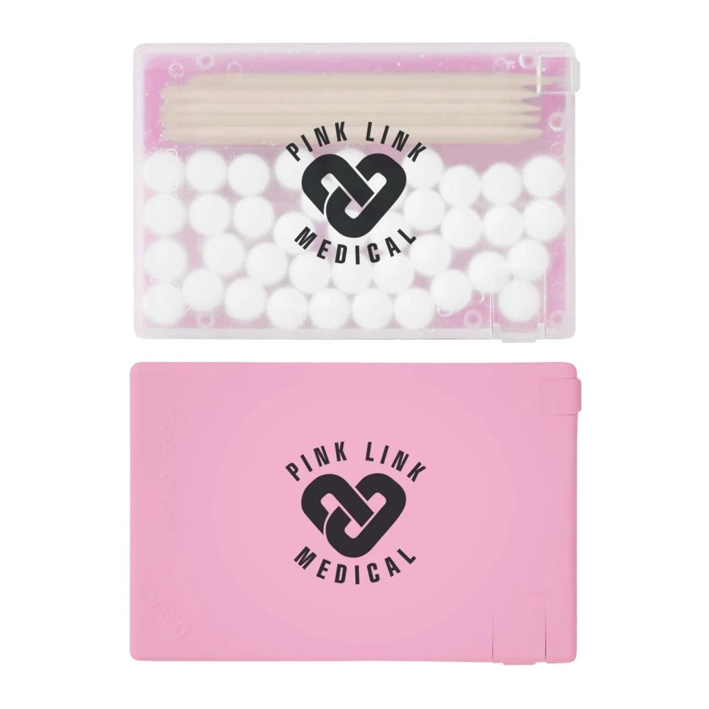 Frost White/Solid Pastel Pink