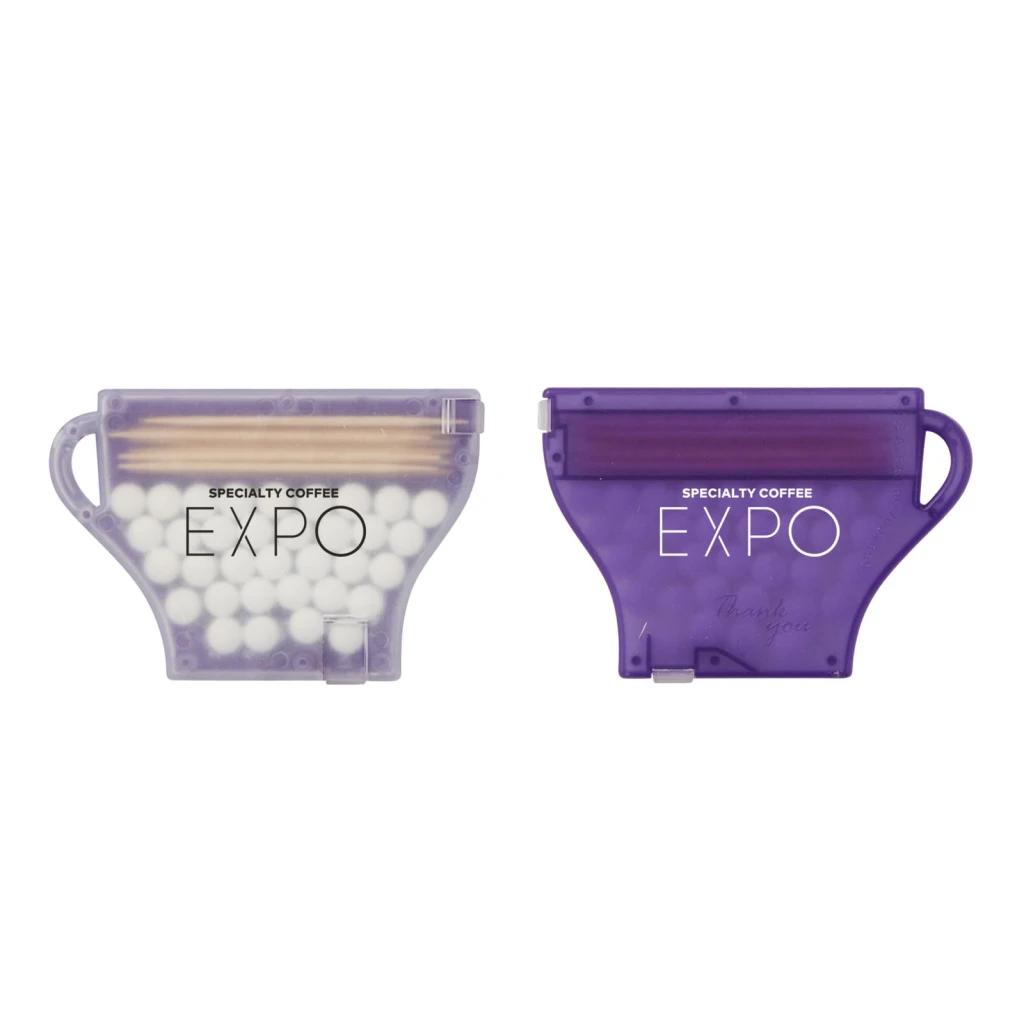 Frosted White/Translucent Purple