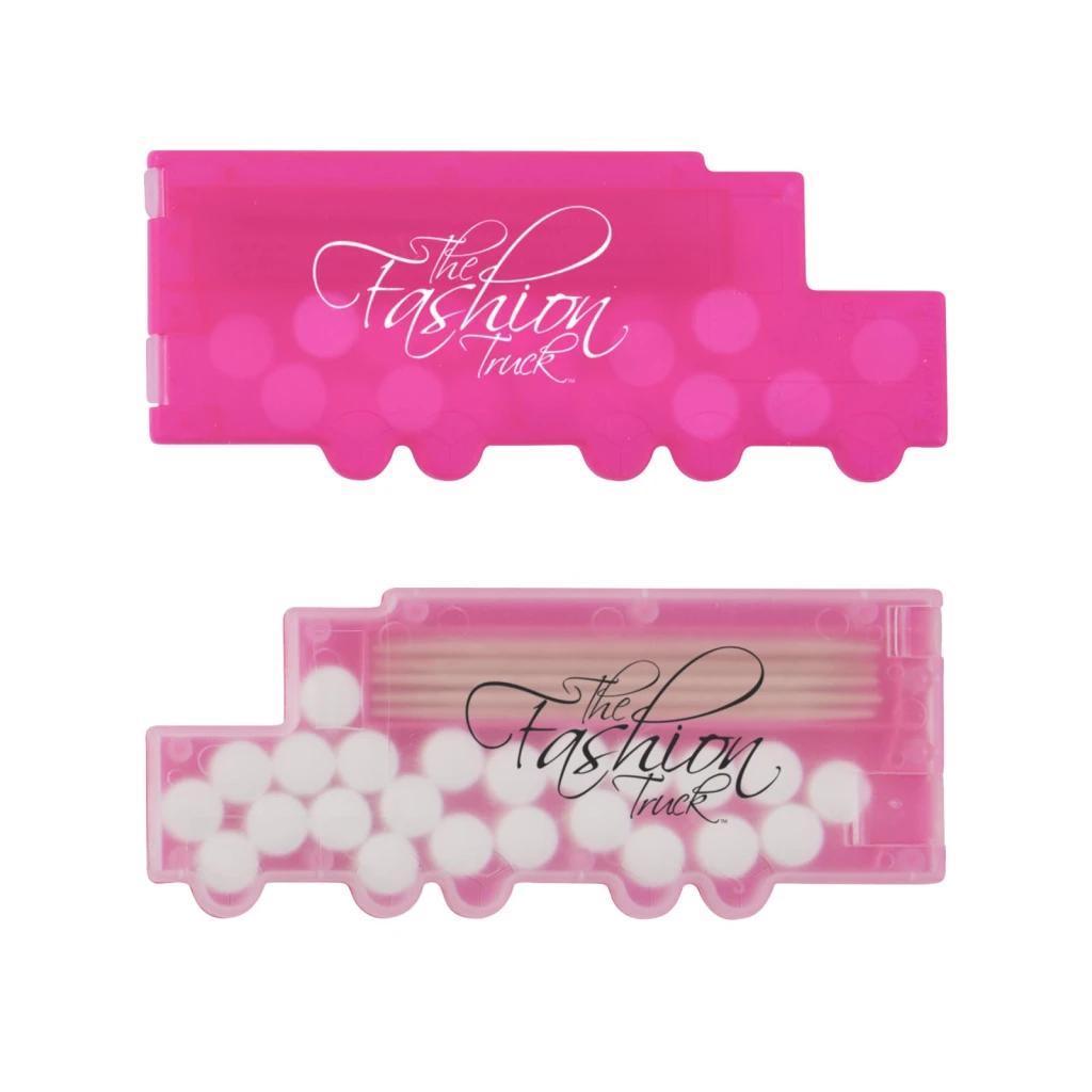 Frosted White/Translucent Pink