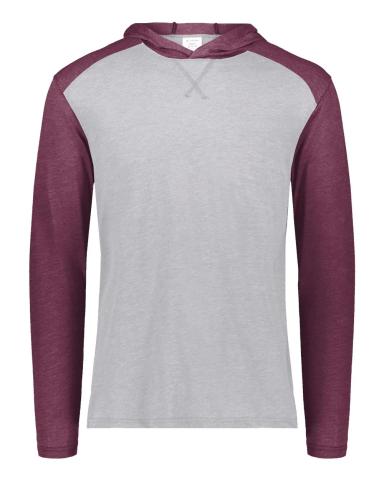 Grey Heather/ Maroon Heather