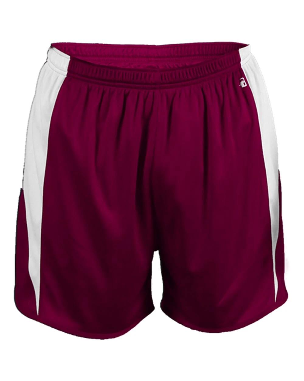 Maroon/ White