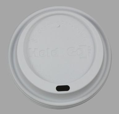 White Coffee Lid View